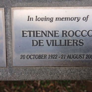 VILLIERS Etienne Rocco, de 1922-2005