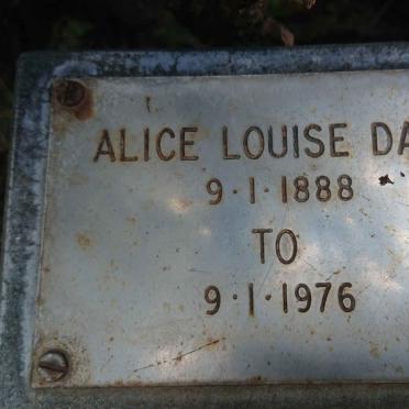 DALY Alice LOUISE 1888-1976