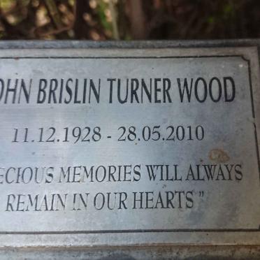 WOOD John Brislin Turner 1928-2010