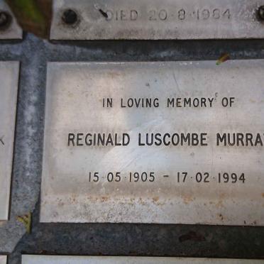 MURRAY Reginald Luscombe 1905-1994