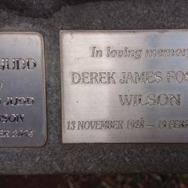 WILSON Derek James Foswell 1928-2005