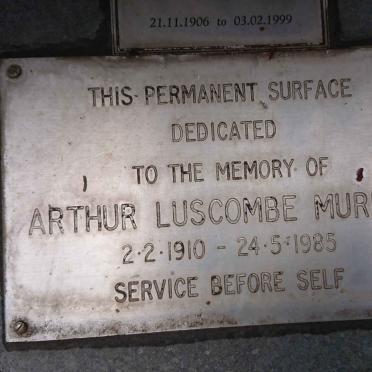 MURRAY Arthur Luscombe 1910-1985