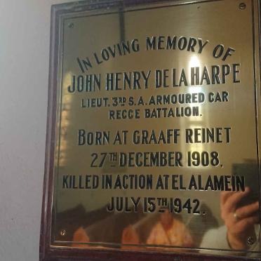 4. Memorial plaques inside the church