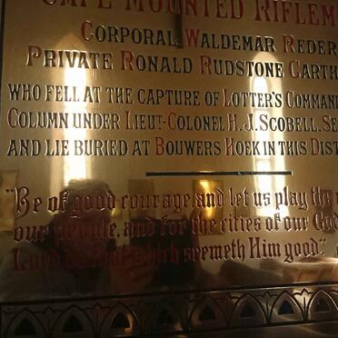 Men who fell at the capture of Lotter's Commando - 1901, buried at Bouwers Hoek _4