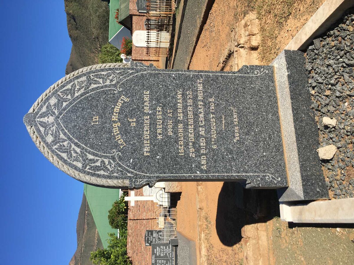 KREUSER Friederike Marie 1832-1905