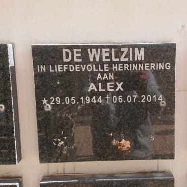 WELZIM Alex, de 1944-2014