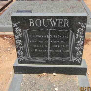 BOUWER C.J. 1897-1988 &amp; S.S. 1903-1995