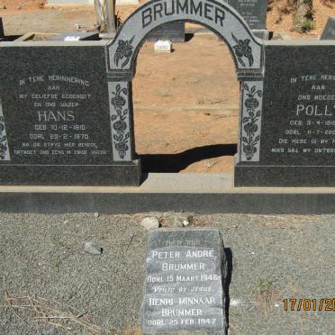 BRUMMER Hans 1910-1975 &amp; Polly 1918-2002 :: BRUMMER Peter Andre -1946 :: BRUMMER Henri Minnaar -1947
