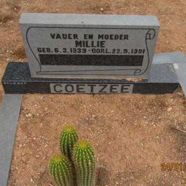 COETZEE Millie 1939-1991