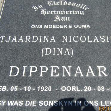 DIPPENAAR Tjaardina Nicolasina 1920-2013