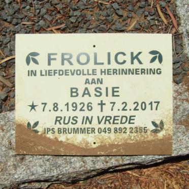 FROLICK Basie 1926-2017