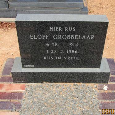 GROBBELAAR Eloff 1914-1986