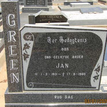GREEN Jan 1931-1985