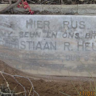 HEUNIS Christiaan R. -1934