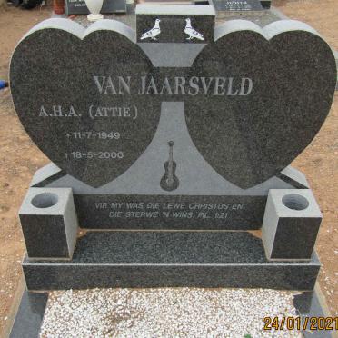 JAARSVELD A.H.A., van 1949-2000