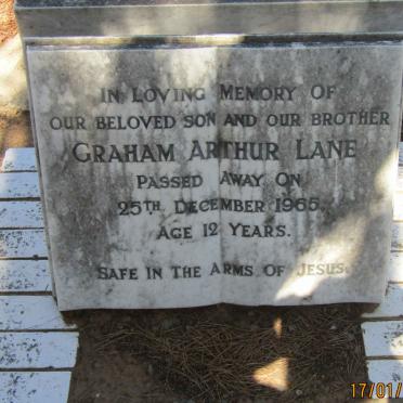 LANE Graham Arthur -1965