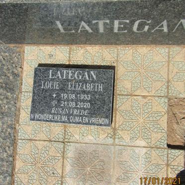 LATEGAN Willem 1909-1991 &amp; Ena  1908-1960 :: LATEGAN Daniel 1931-2010 :: LATEGAN Louie Elizabeth 1933-2020