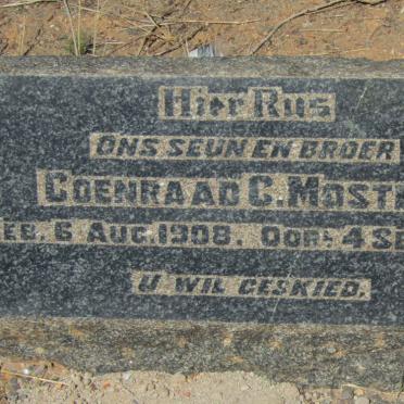 MOSTERT Coenraad C. 1908-1942