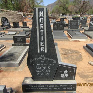 NORTIER Marius 1943-1982