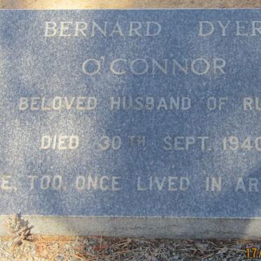 O'CONNOR Bernard Dyer -1940