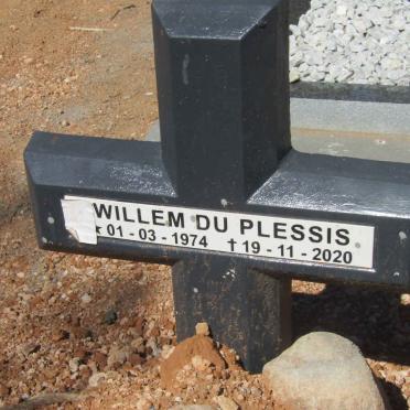 PLESSIS Willem, du 1974-2020