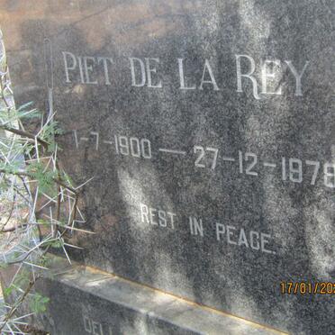 REY Piet, de la 1900-1978