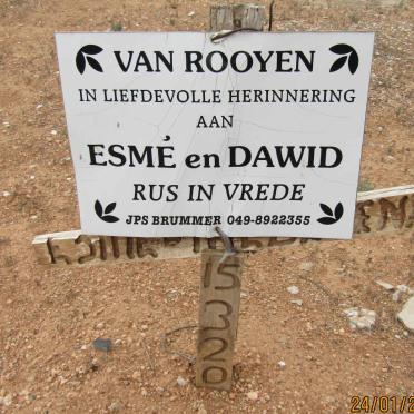 ROOYEN Dawid, van &amp; Esme