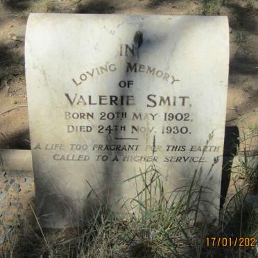 SMIT Valerie 1902-1930