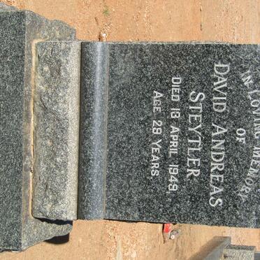 STEYTLER David Andreas -1949