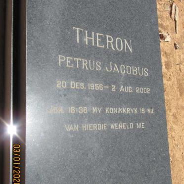 THERON Petrus Jacobus 1956-2002