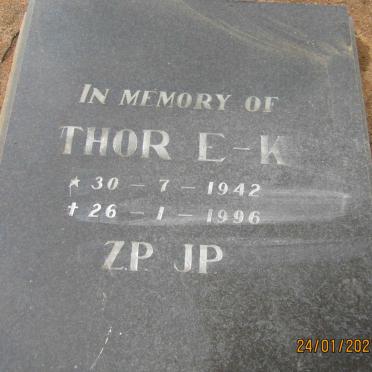 THOR E.K. 1942-1996