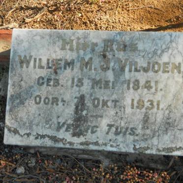 VILJOEN Willem M.J. 1841-1931