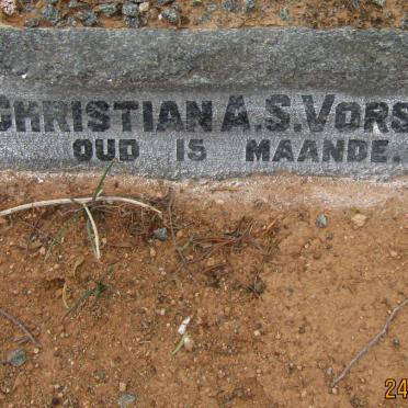 VORSTER Christian A.S.