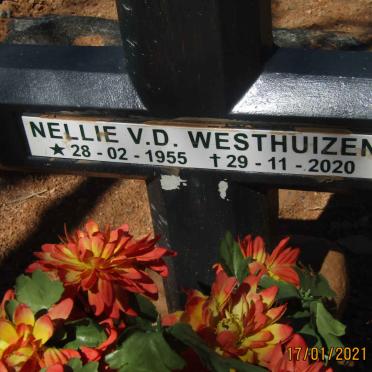 WESTHUIZEN Nellie, v.d. 1955-2020