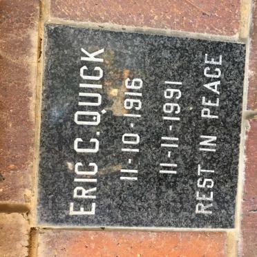 QUICK Eric C. 1916-1991