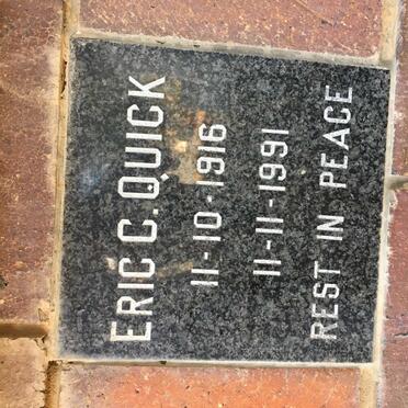 QUICK Eric C. 1916-1991
