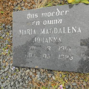 ACKERMAN Marthinus Frederick Gerhardus 1908-1945 &amp; Maria Magdalena Johanna 1913-1993