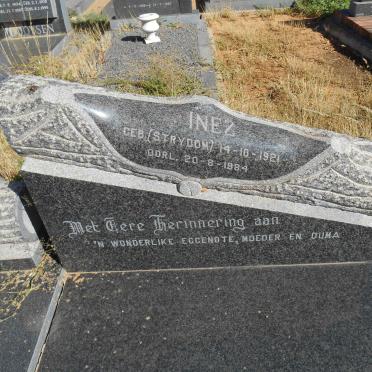 BOTHA Jan 1916-1996 &amp; Inez STRYDOM 1921-1984