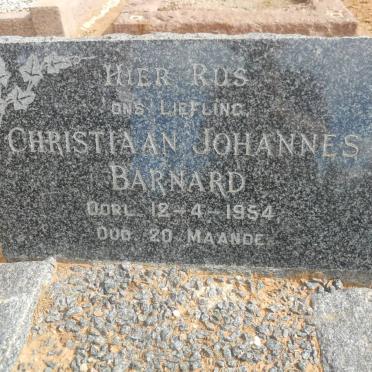 BARNARD Christiaan Johannes -1954
