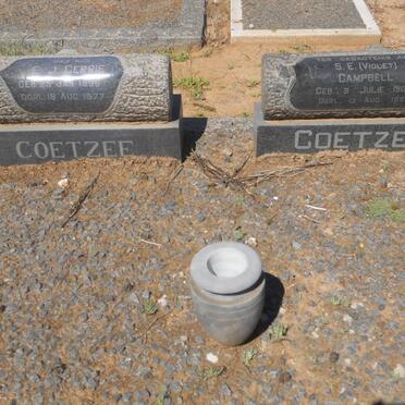 COETZEE E.J. 1896-1977 &amp; S.E. CAMPBELL 1904-1956