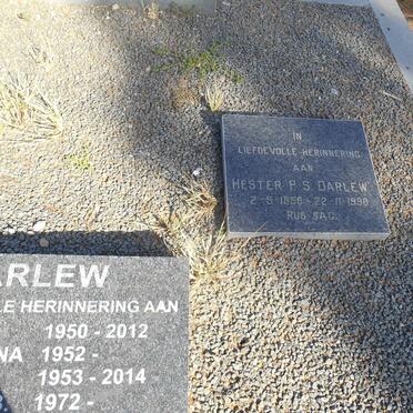 DARLEW Hester P.S. 1956-1998