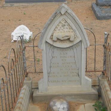 DAMES Magdalena M. 1883-191?