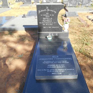 ELS Johannes Christoffel 1932-2011 &amp; Estelle Patricia RAUTENBACH 1937-1978