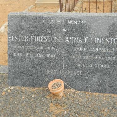 FINESTONE Anna F. nee CAMPBELL -1966 :: FINESTONE Hester 1936-1941