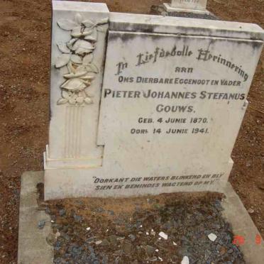 GOUWS Pieter Johannes Stefanus 1870-1941