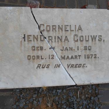 GOUWS Cornelia Hendrina 1890-1972