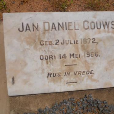 GOUWS Jan Daniel 1872-1956