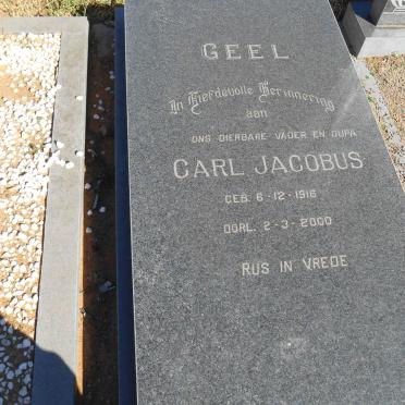 GEEL Carel Jacobus 1916-2000