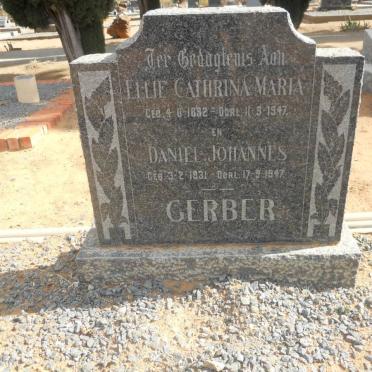 GERBER Ellie Cathrina Maria 1892-1947 :: GERBER Daniel Johannes 1931-1947