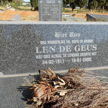 GEUS Len, de 1911-2000